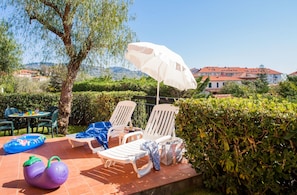 Apartamento superior | Terraza o patio