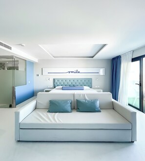 Studiosuite | Safe på rommet, blendingsgardiner, wi-fi (inkludert) og sengetøy