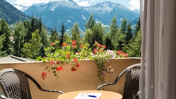 Blick vom Balkon