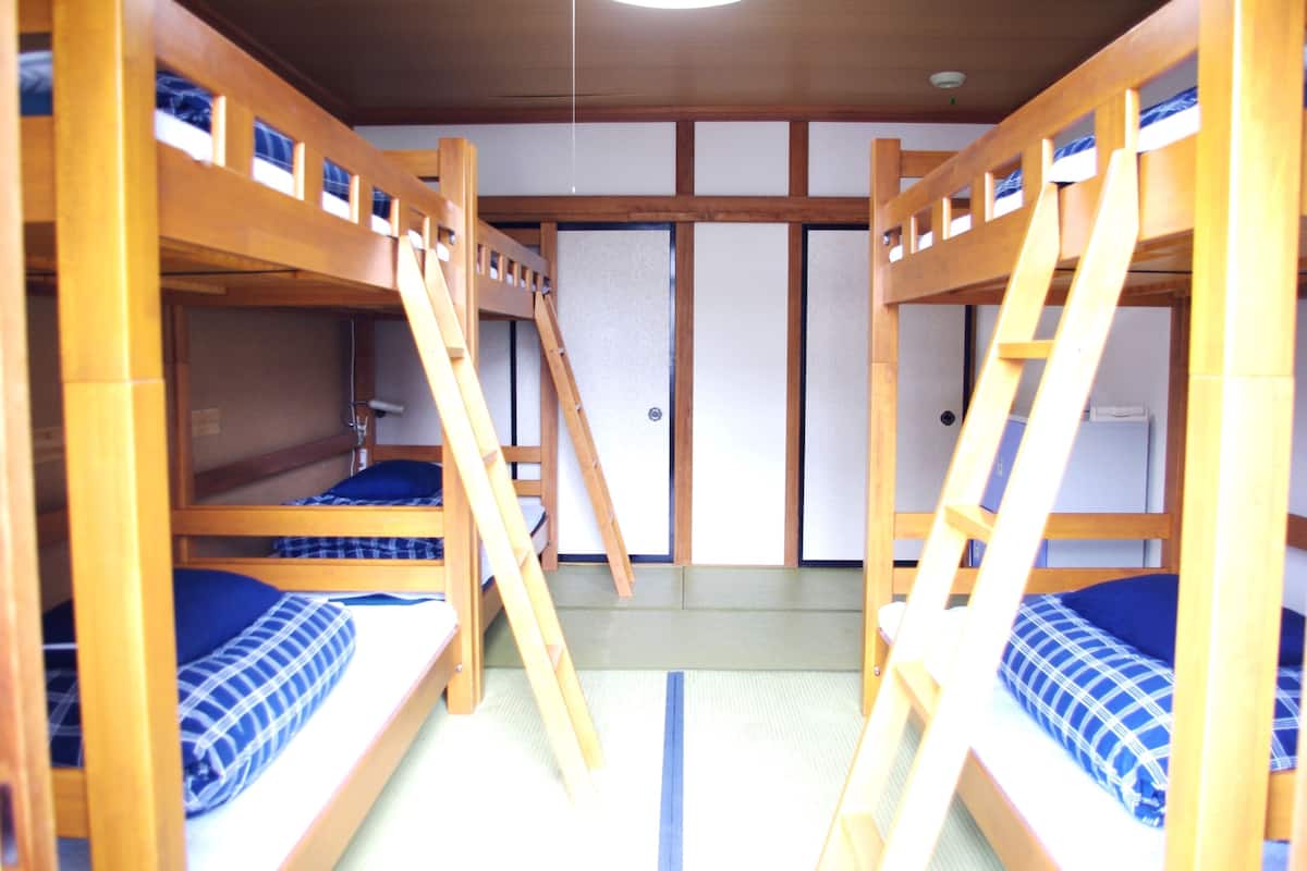 Dormitorio compartido, dormitorio mixto (6 Beds) | Edredón, cortinas blackout, wifi gratis y ropa de cama