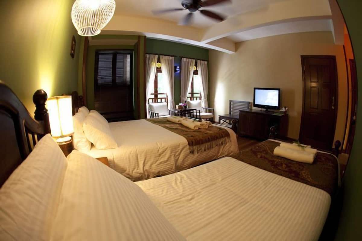Pillowtop beds, minibar, in-room safe, desk