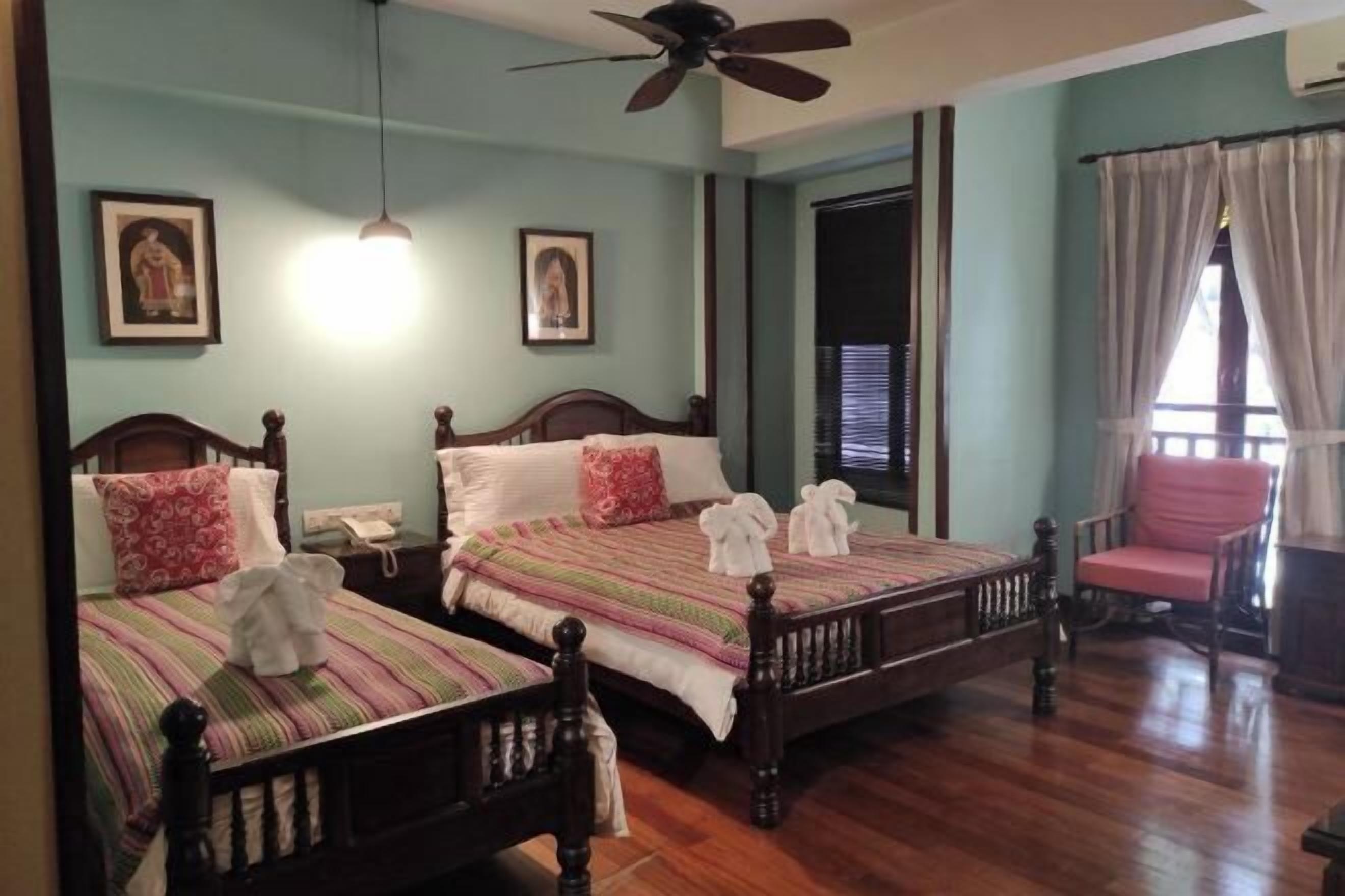 Pillowtop beds, minibar, in-room safe, individually decorated