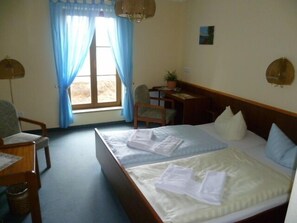 Individually decorated, individually furnished, desk