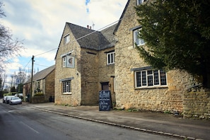 Voorkant van accommodatie