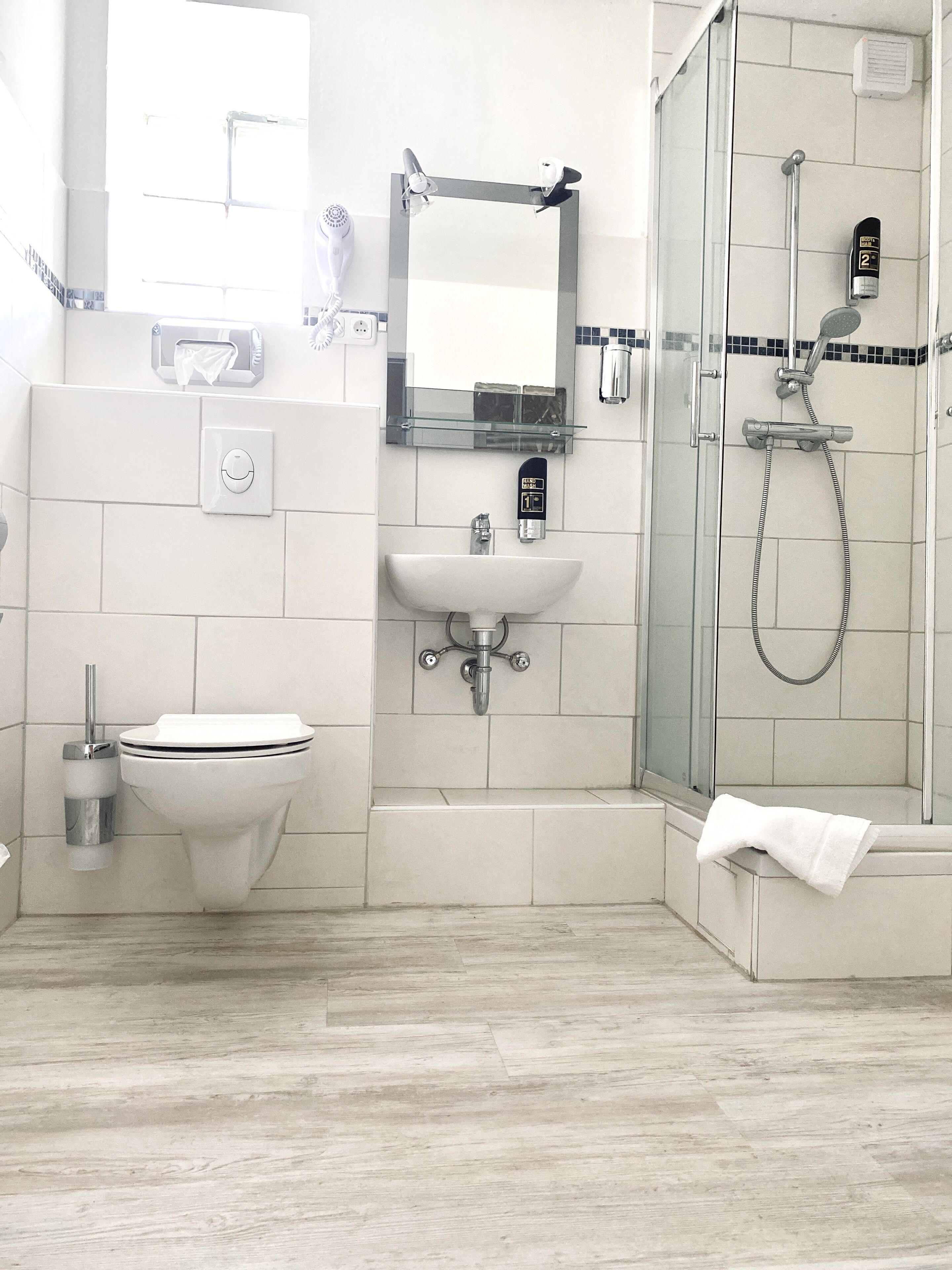 Douche de la salle de bain