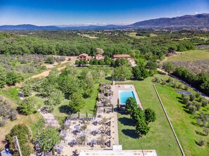 Aerial view - Relais Campiglioni (Montevarchi)
