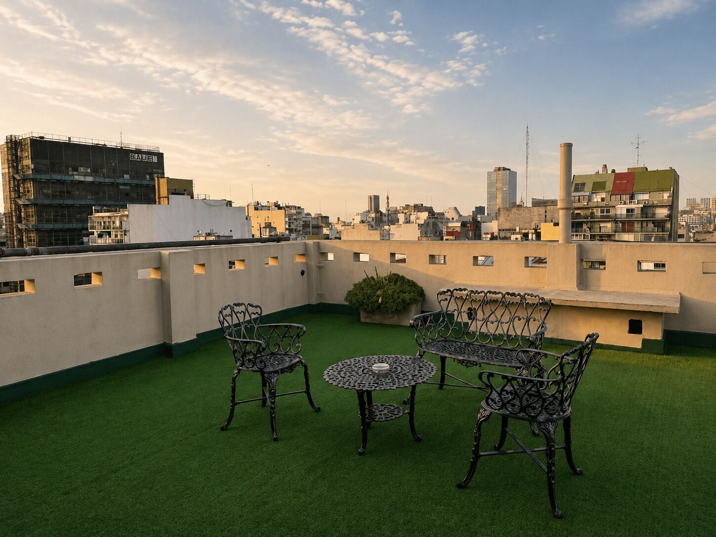 Quarto triplo premium | Terraço/pátio