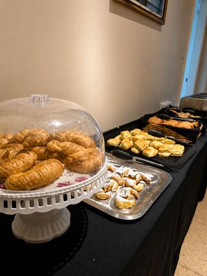Kontinental frokost er inkludert hver dag