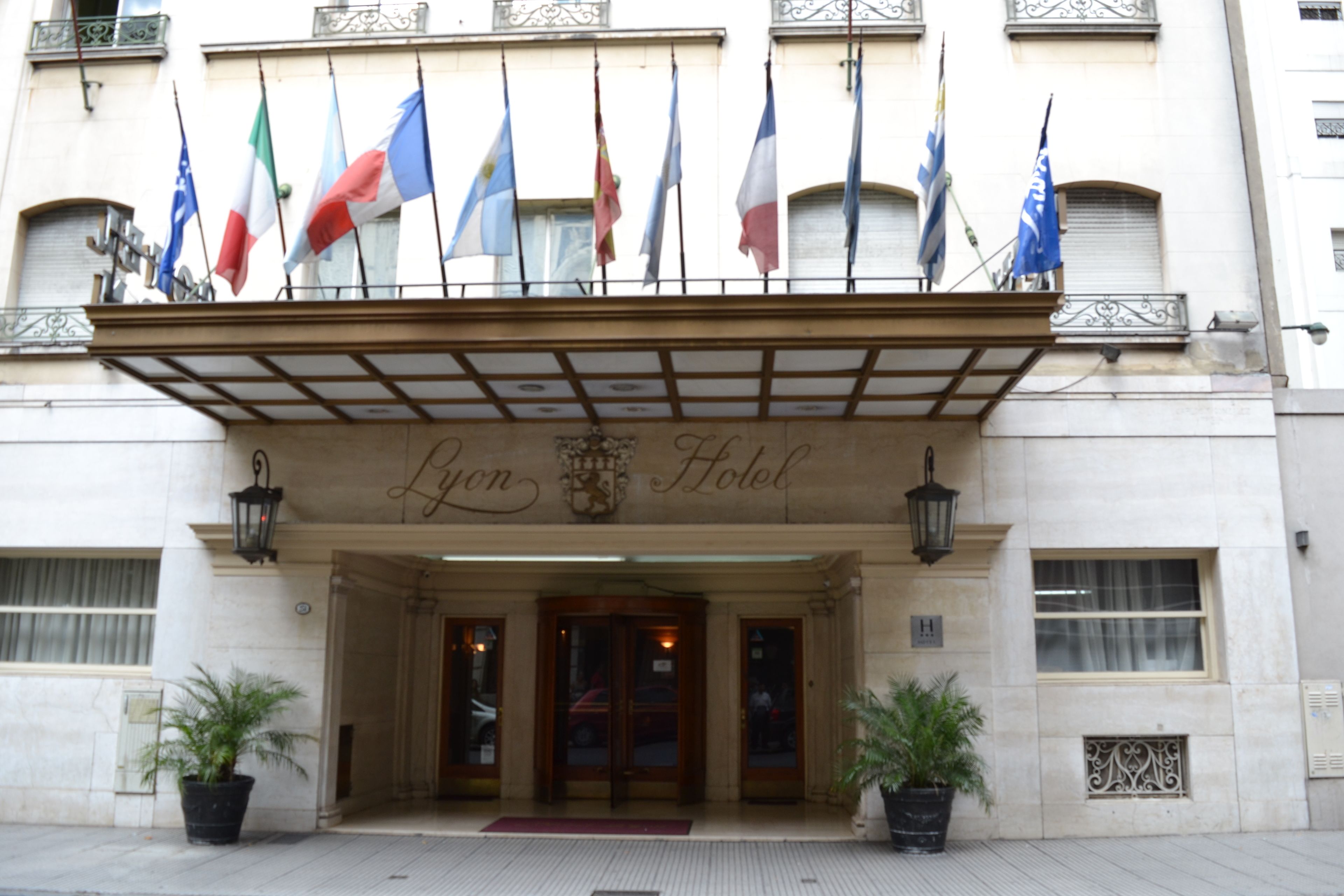 Façade de l’hébergement