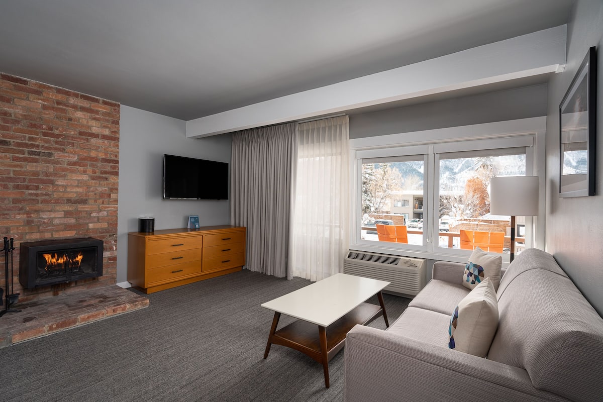 Suite, 1 King-Bett, Kamin (King Fireplace Suite)