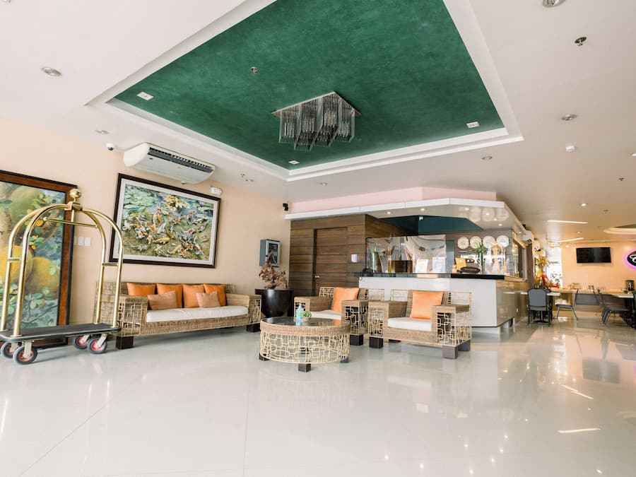 Lobby sitting area