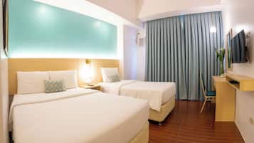Superior deluxe room | Memory-foam beds, minibar, in-room safe, desk