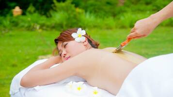 Sauna, tab panas, mandi tangas / hammam, rawatan badan, balut badan