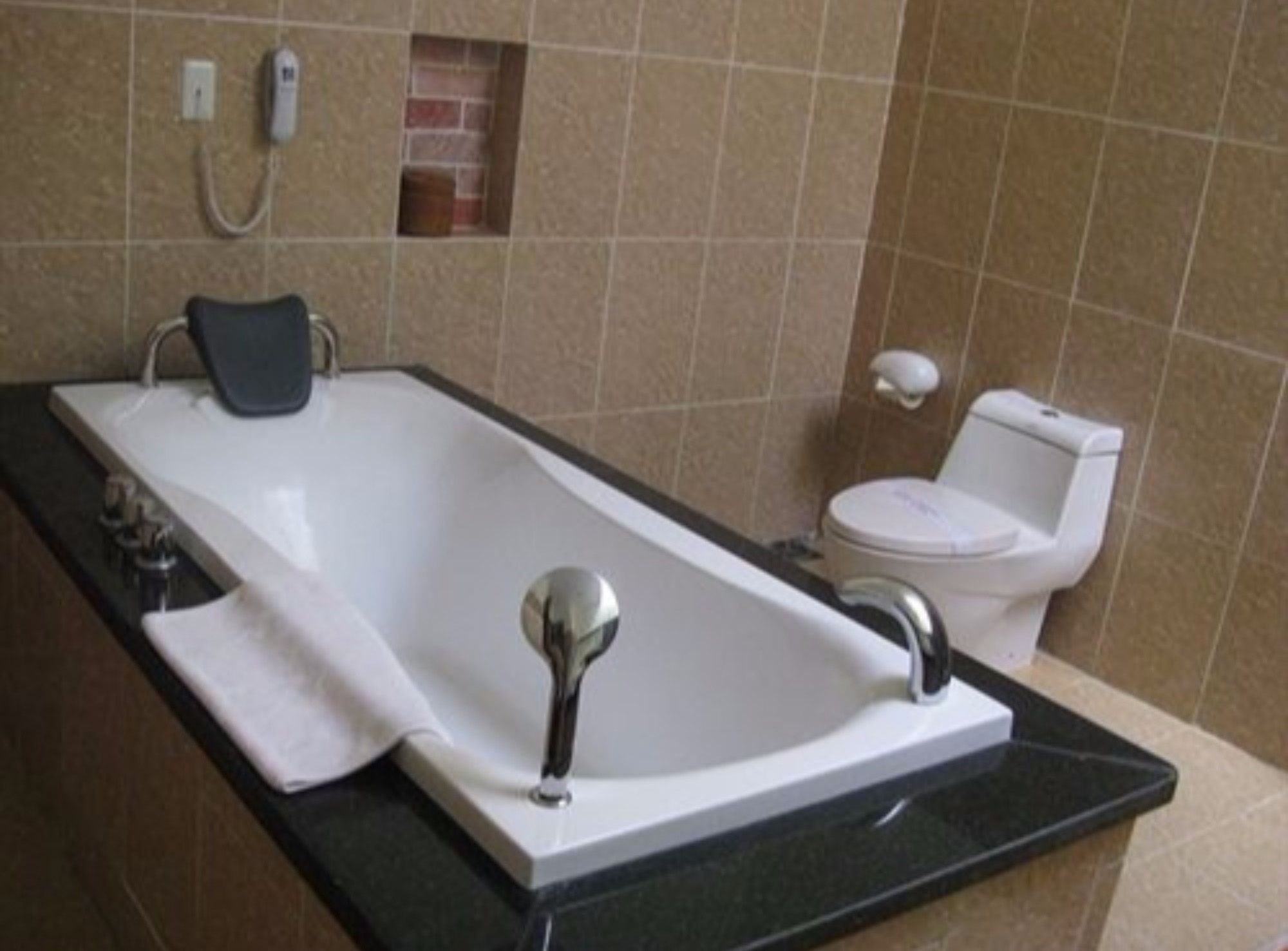 free toiletries, hair dryer, bathrobes, slippers