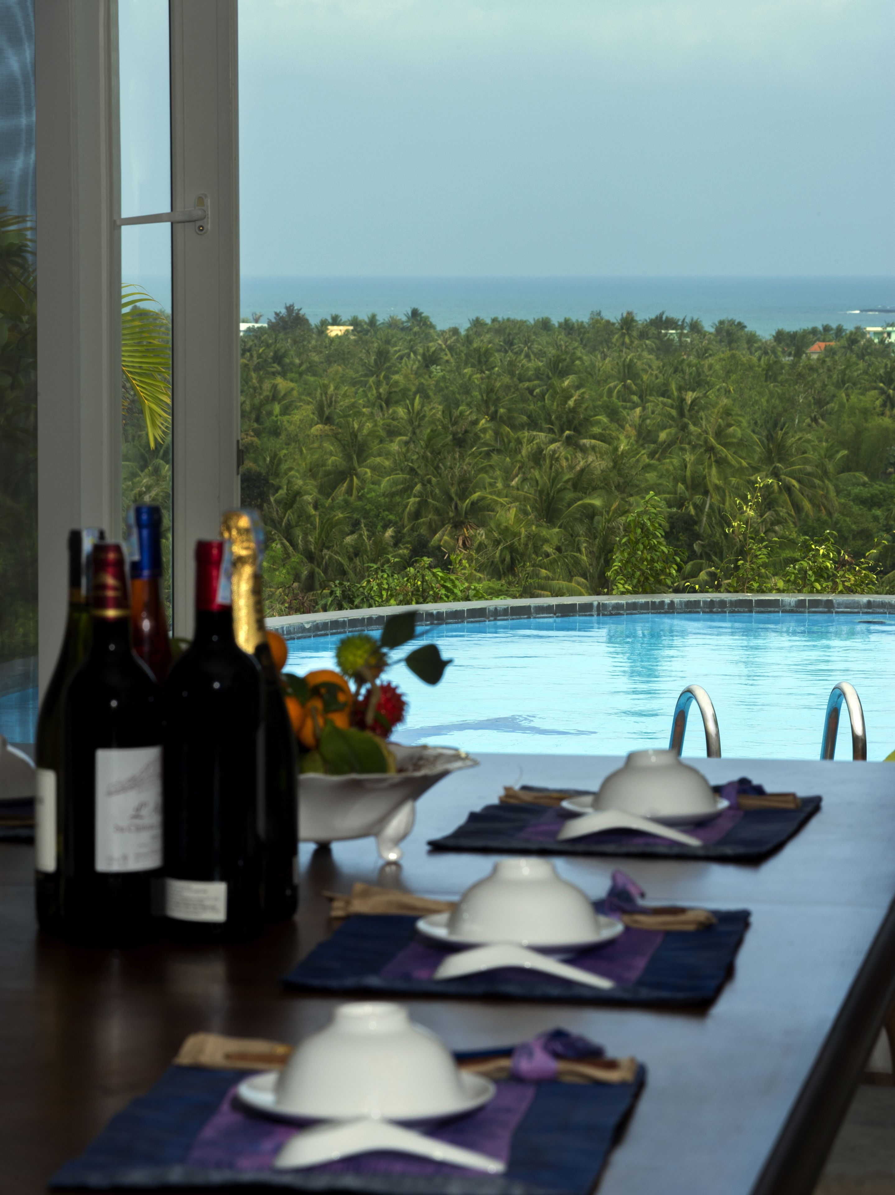 villa, 2 bedrooms, private pool | restaurant