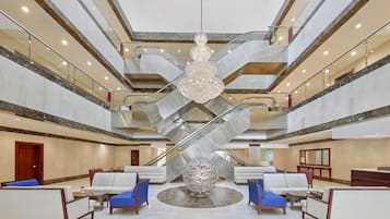 Sala de estar en el lobby