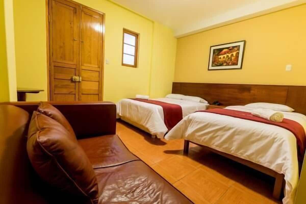 Pillow-top beds, in-room safe, desk, blackout curtains