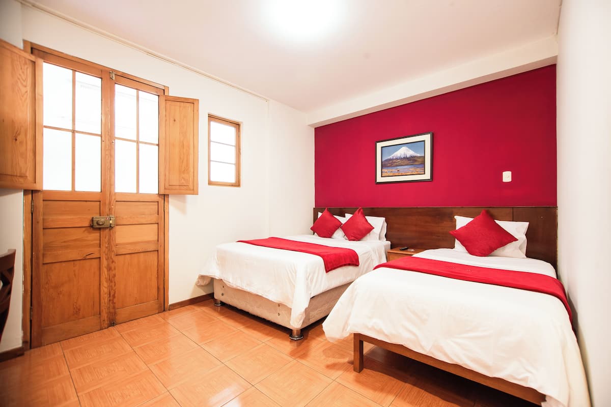 Pillow-top beds, in-room safe, desk, blackout curtains