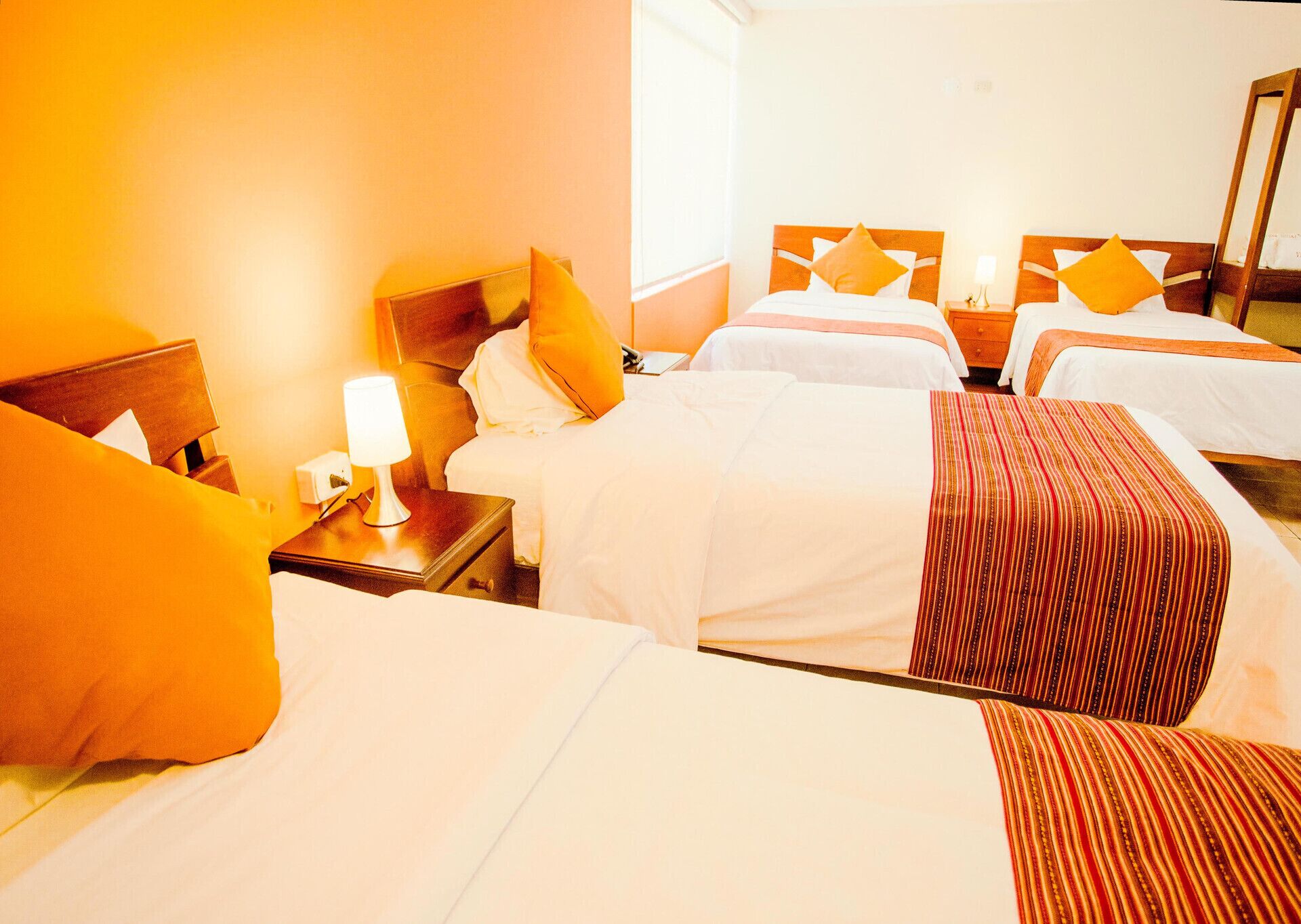 Pillow-top beds, in-room safe, desk, blackout curtains