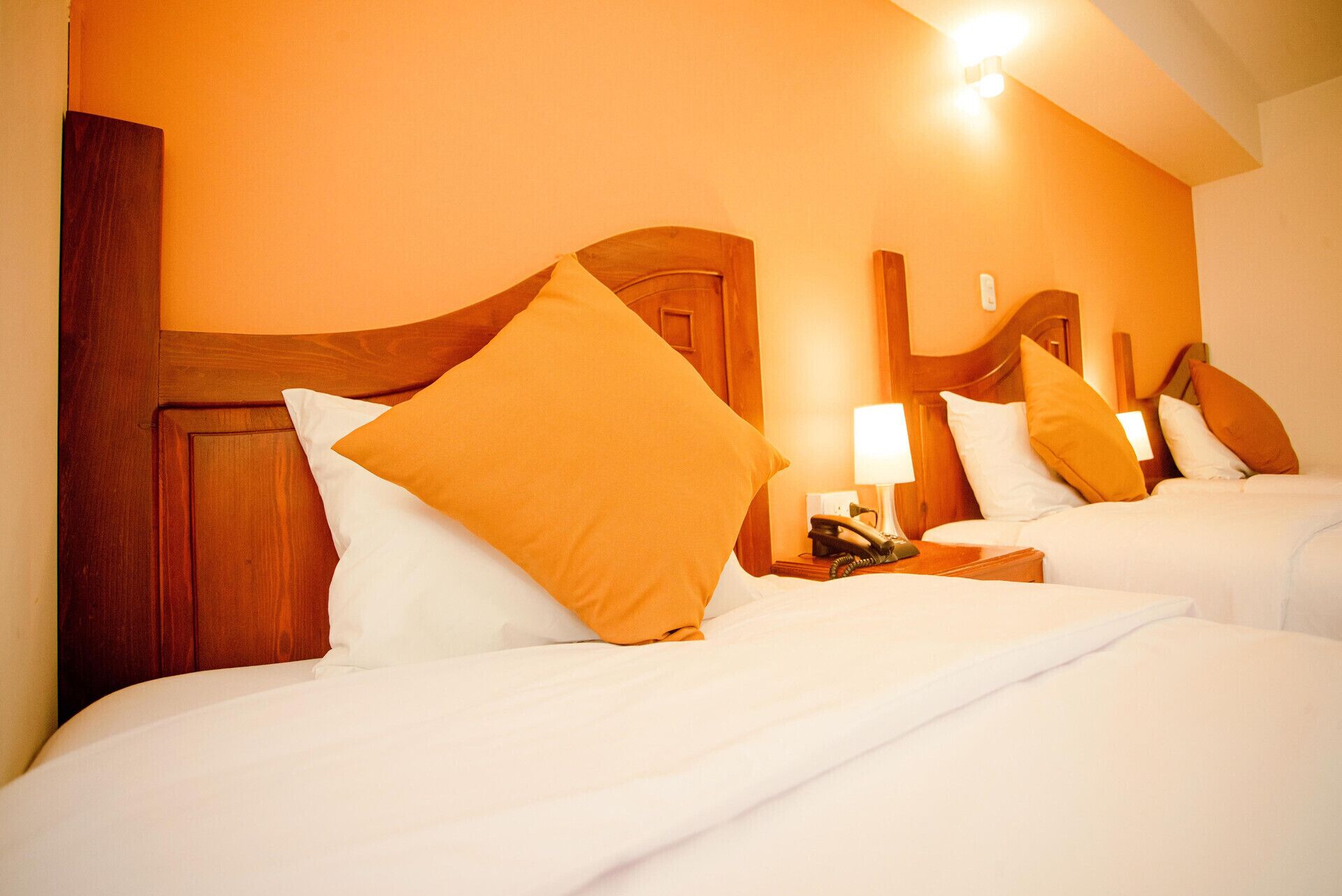 Pillow-top beds, in-room safe, desk, blackout curtains