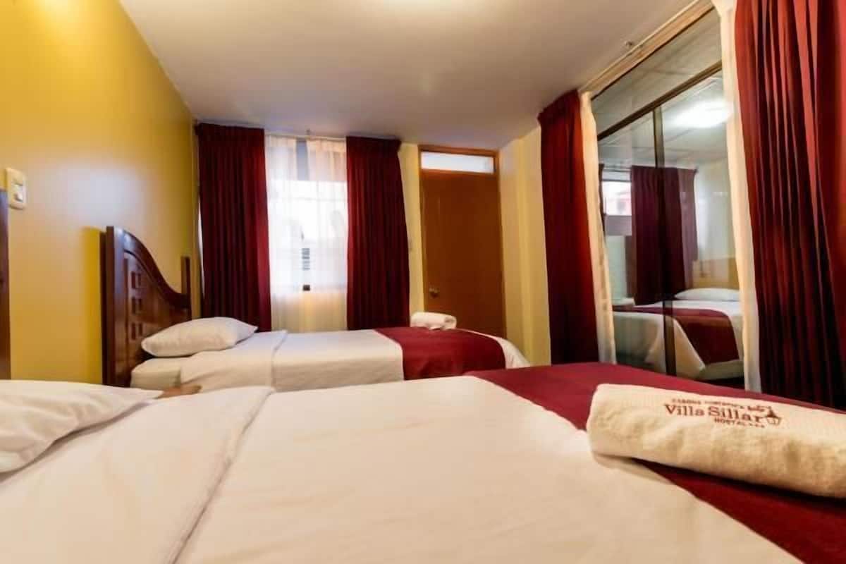 Pillow-top beds, in-room safe, desk, blackout curtains