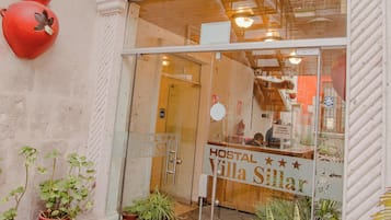 Majoituspaikan julkisivu