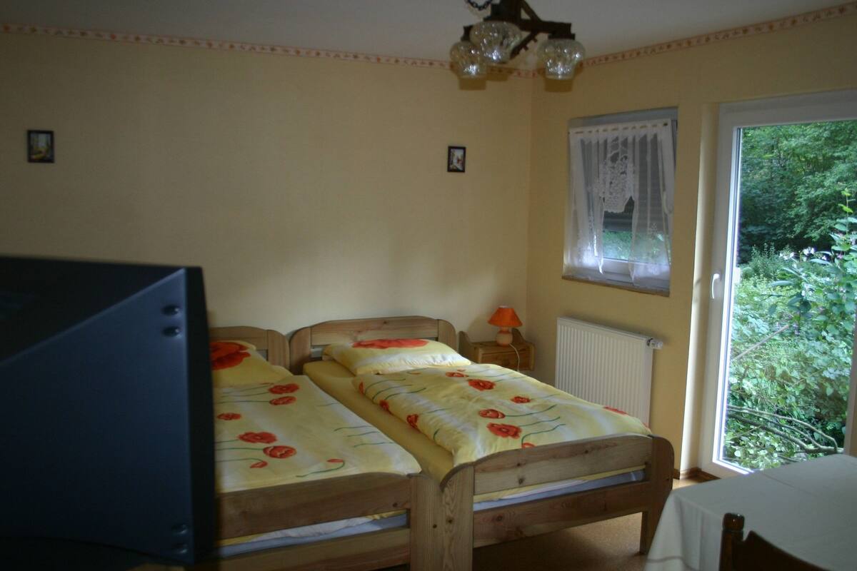 Tremannsrom – standard, privat bad