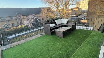 Superior-værelse til 3 personer | Terrasse/gårdhave