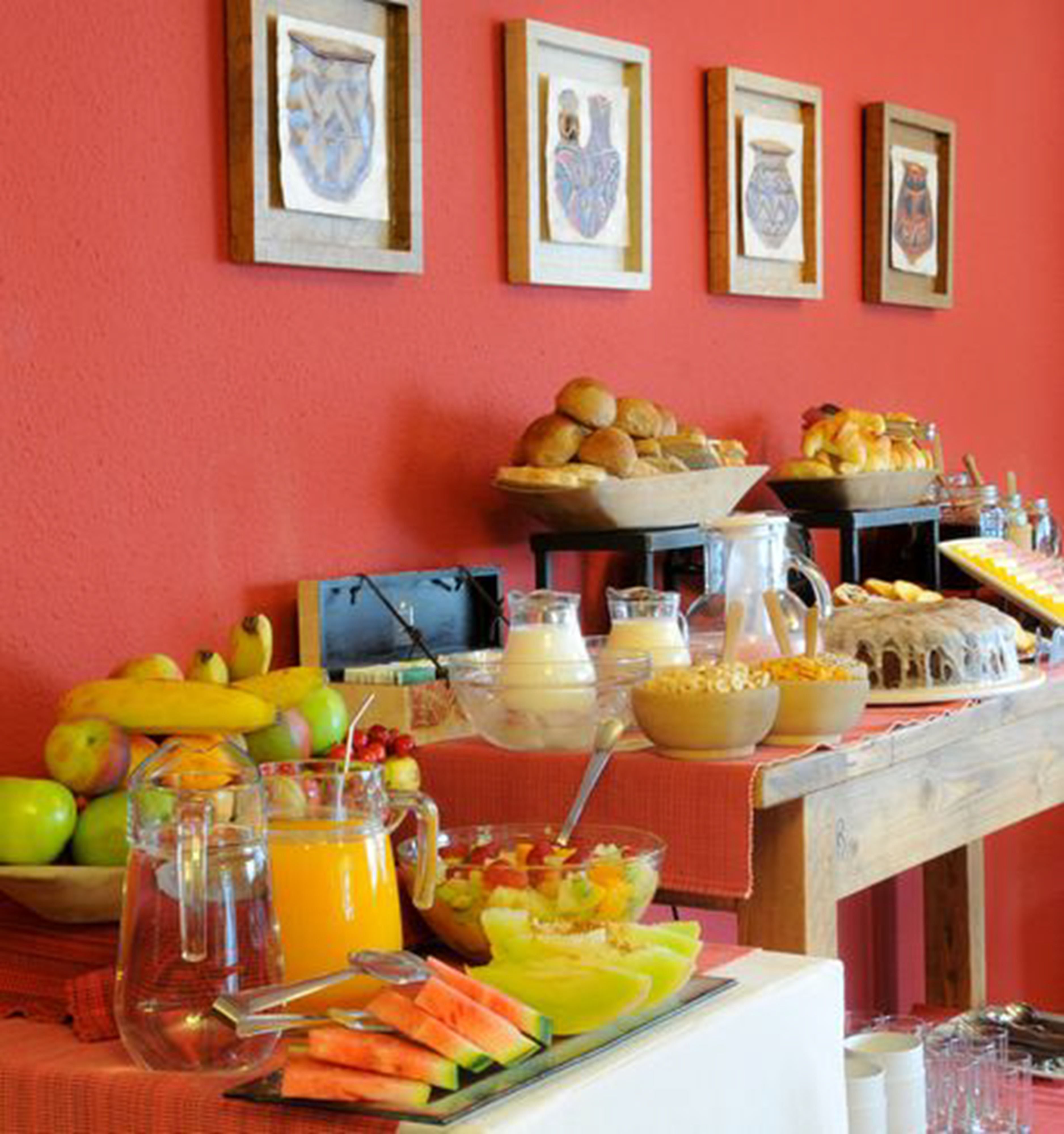 Desayuno buffet incluido todos los días 