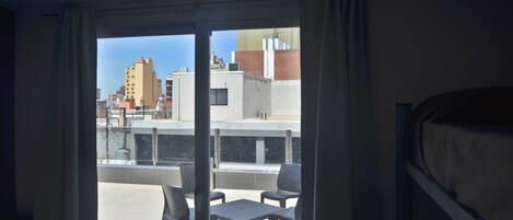 Chambre Double ou avec lits jumeaux, 2 chambres, terrasse, vue ville