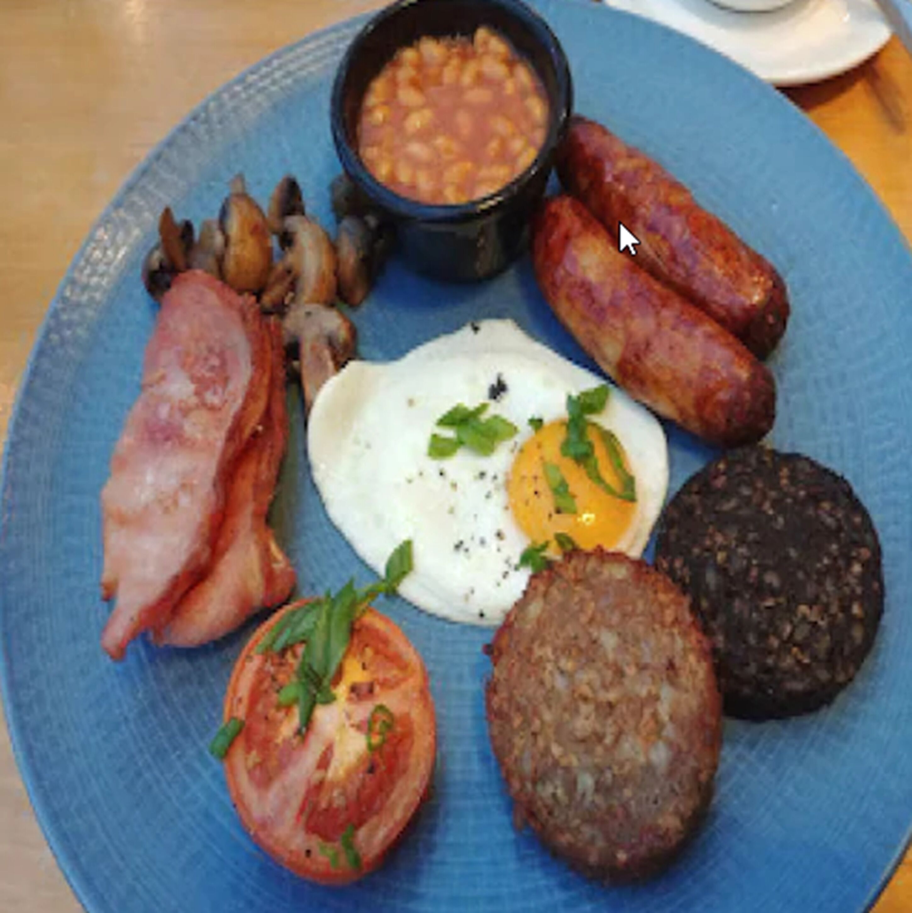 full breakfast for a fee