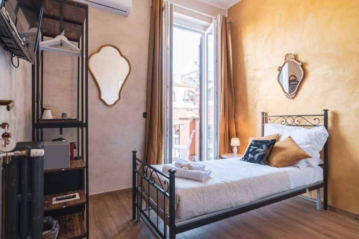 Eenpersoonskamer | Lakens van Egyptisch katoen, luxe beddengoed, donzen dekbedden