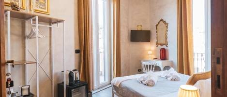 Superior Double Room | Egyptian cotton sheets, premium bedding, down comforters, in-room safe