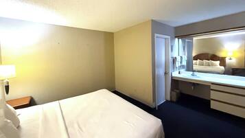Desk, iron/ironing board, free WiFi, bed sheets