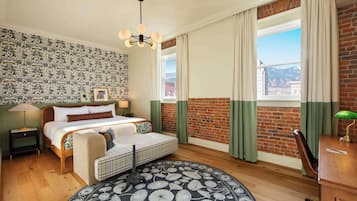 Premium bedding, pillowtop beds, blackout drapes, soundproofing