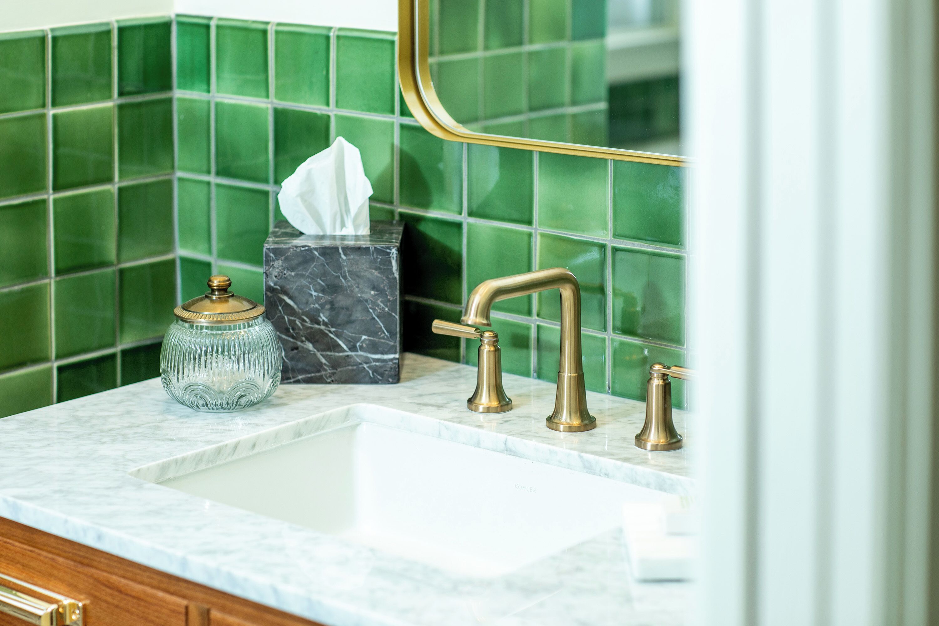 designer toiletries, hair dryer, towels, soap