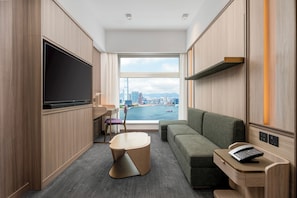 In-room safe, individually furnished, desk, blackout curtains