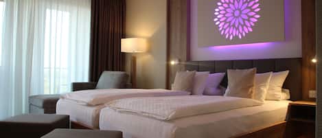 Peralatan tempat tidur hipoalergenik, gebar bulu kapas, tilam berlapik