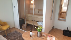 Exclusive Suite | Living room - Landhotel Hermannshöhe (Legden)