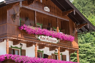 Fassade der Unterkunft