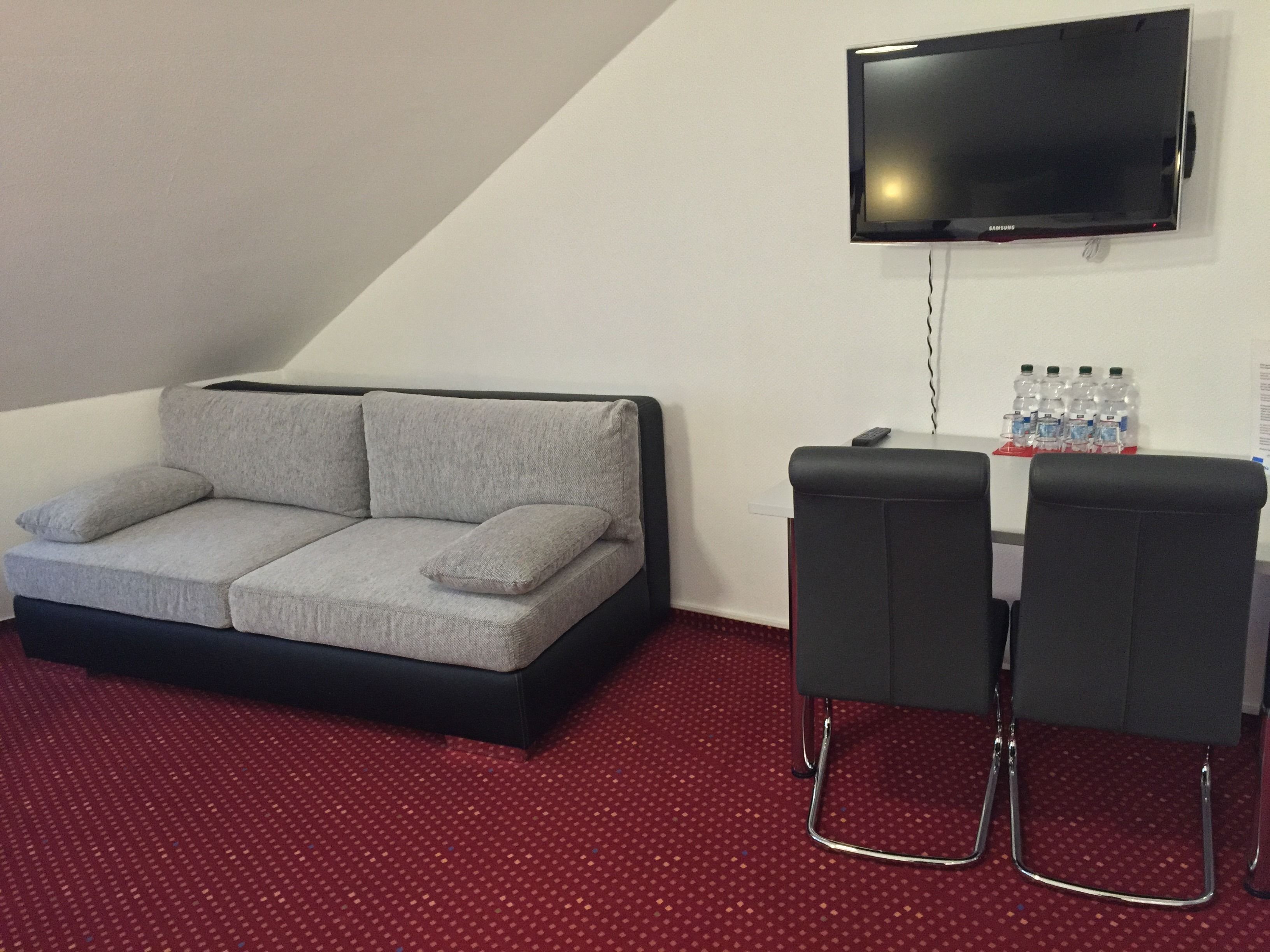 premium bedding, minibar, desk, iron/ironing board