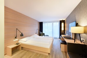 Panoramic Double Room | Hypo-allergenic bedding, in-room safe, individually decorated
