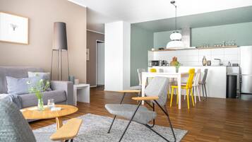 Apartment Suite (exklusive 75 EUR Reinigungsgebühr) | Living area