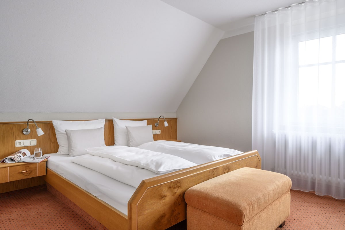 Traditional Double Room | 1 bedroom, premium bedding, down duvets, minibar