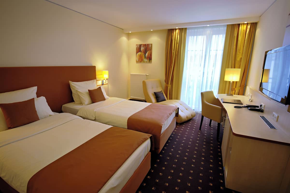 1 chambre, literie hypoallergénique, minibar