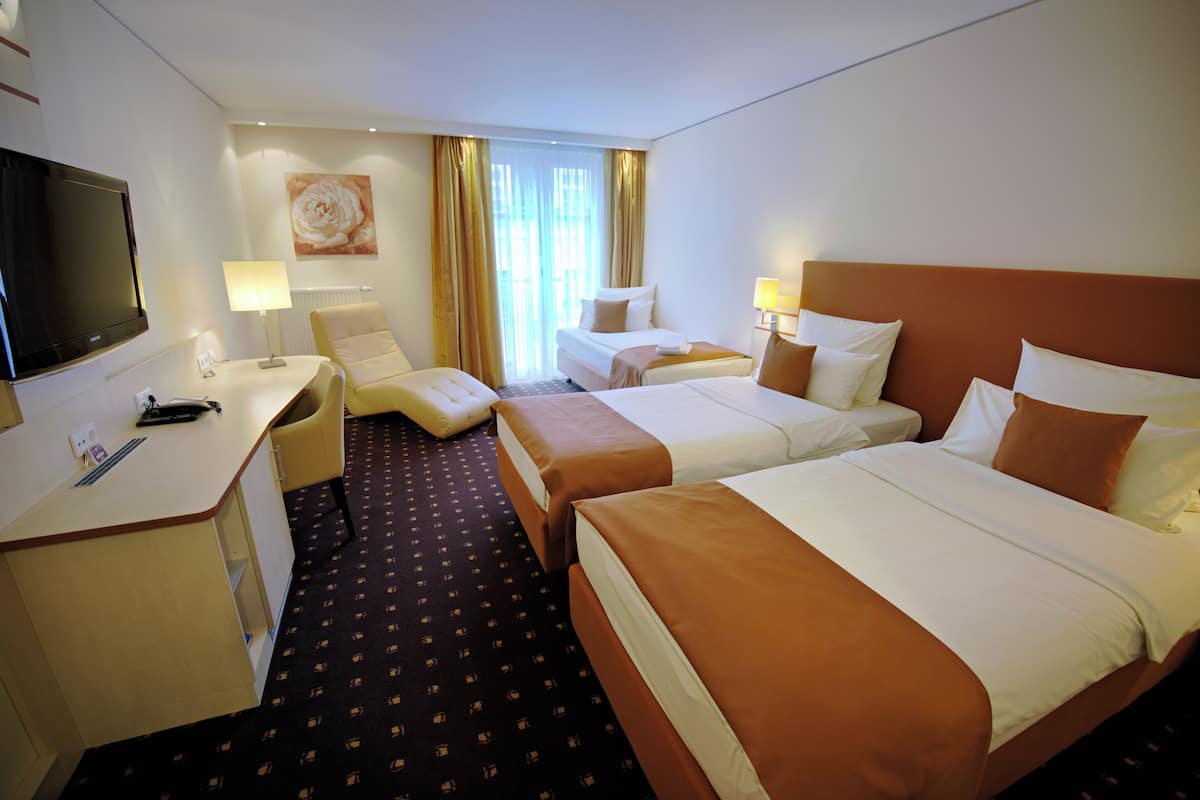 1 chambre, literie hypoallergénique, minibar