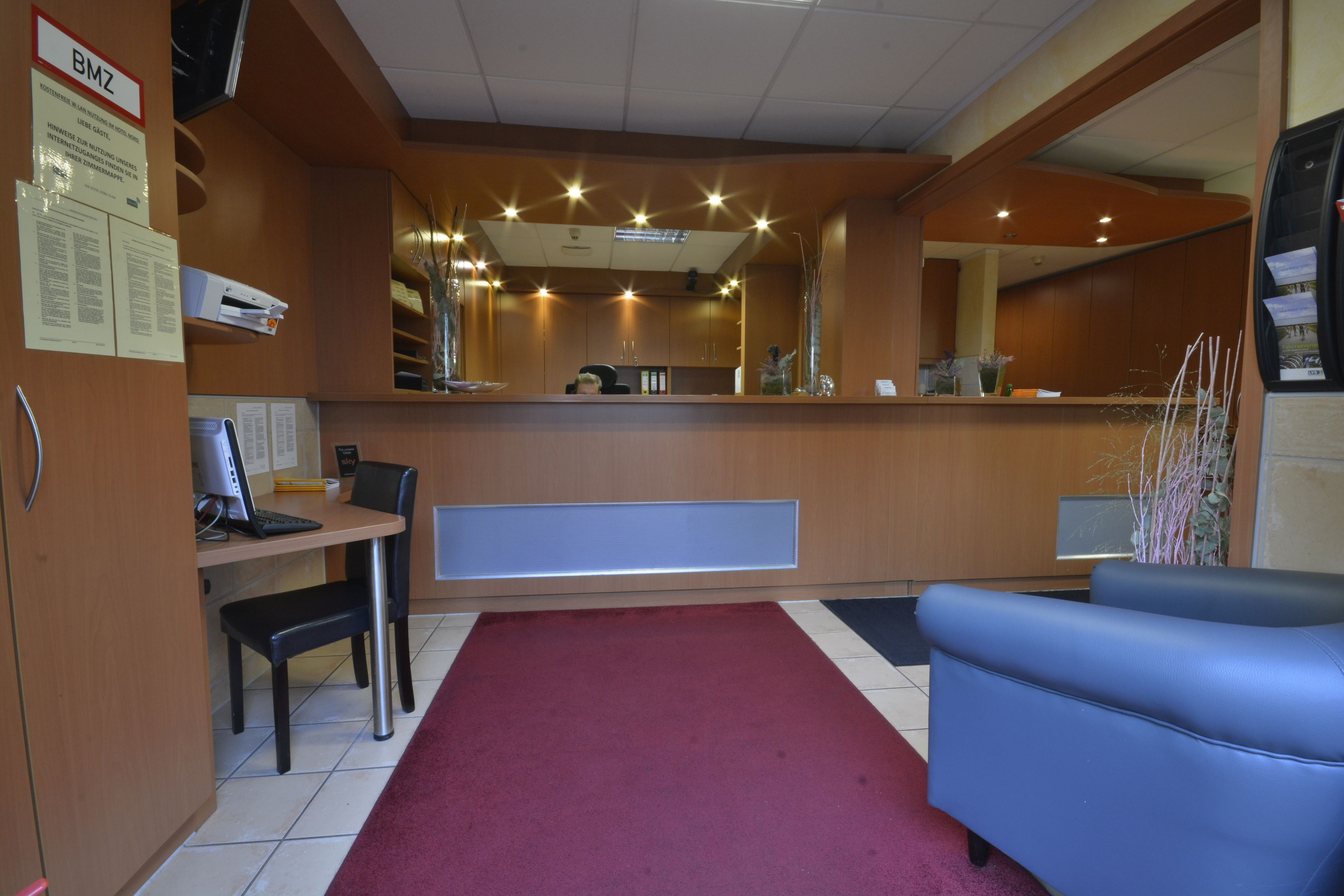 check-in/check-out kiosk