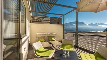 Camera panoramica, balcone | Terrazza/patio