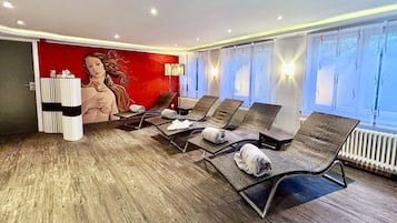 1 behandlingsrum och massage