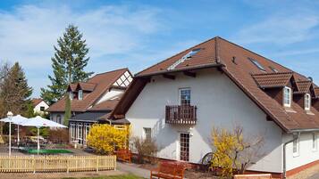 Fassade der Unterkunft